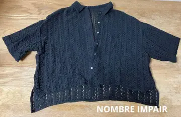 NOMBRE IMPAIR 가디건 시스루 짜임