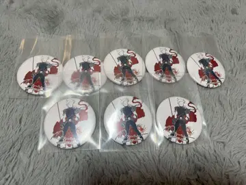 파이널 판타지 FFVII 클라우드 아마노 요시타카전 캔뱃지 8개 세트