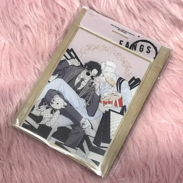 bl 만화 팡스 fangs 아크릴 스탠드 쿠지 아크릴 키체인 체키 레진