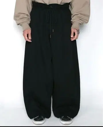 AJOBYAJO Oversized Cotton Nylon Pants