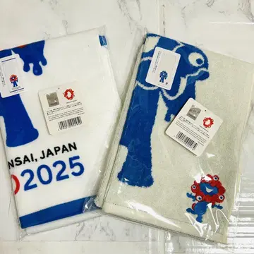 [미야쿠미야쿠] 페이스 타월 x 2개 2025 오사카 간사이 만박