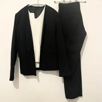 GU 노카라 자켓 슬랙스 세트
