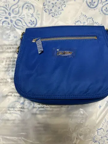 캐스키드슨 cathkidston 파랑 숄더백