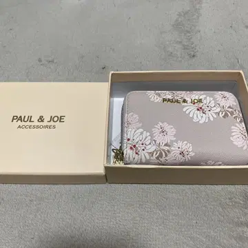 폴앤조 코인 케이스 키링 포함 밤 라메 프린트