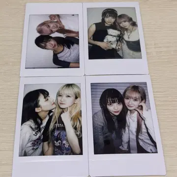 아이돌 단체 사진 폴라로이드 4장 세트