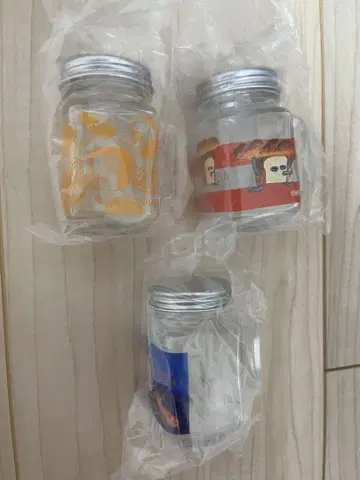 빵도둑 브로콜리 복권 E상 미니어처 유리 항아리