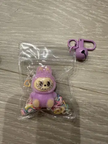 봉제 인형풍 캐릭터 키링 3종 세트