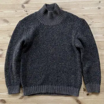 70s 80s vintage hand knit turtleneck