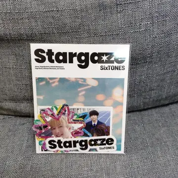 SixTONES Stargaze 초회반B 키라키라Star 셀피 스티커