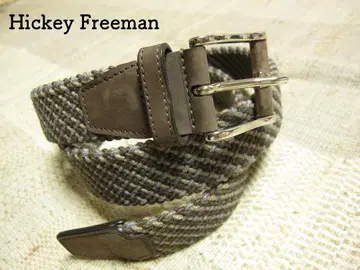 Hickey Freeman 스트레치 메쉬 벨트 이탈리아제