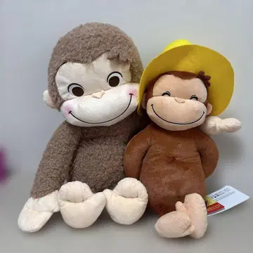호기심 많은 조지 봉제 인형 세트