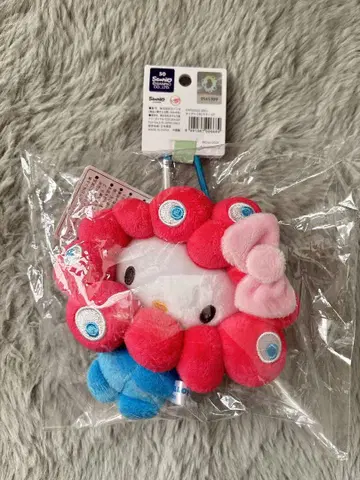 헬로키티 봉제 인형 마스코트 카라비너 포함 미야쿠미야쿠