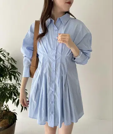 one after another NICECLAUP 백레이스업 셔츠