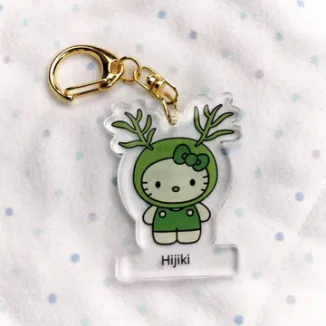 오사카 간사이 박람회 모키티 키링 일본관 헬로키티 히지키