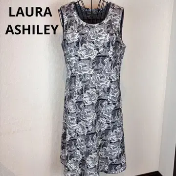 LAURA ASHILEY 슬리브리스 A라인 원피스 신축성 있음 하자품