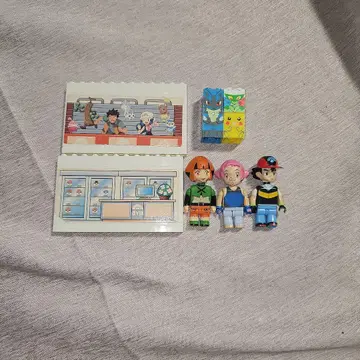 메가블록 캐릭터블록 포켓몬 지우(사토시) 트레이닝복 레고 루카리오