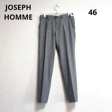 0234 JOSEPH HOMME 조세프옴므 하운드투스 패턴 슬랙스 46