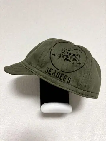 62.5cm U.S.ARMY HERRINGBONE 카키 언더바이저 캡