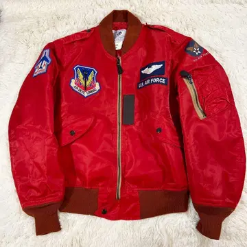 레드 MA-1 U.S. AIR FORCE 플라이트 자켓 테드맨
