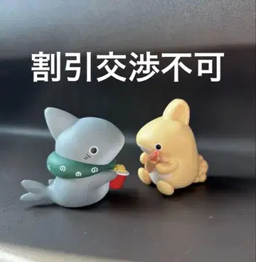영화 외출 아기 상어 귀여운 손가락 인형 아기 상어와 토끼 인형 세트