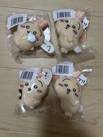 치이카와(먼작귀) 토끼투성이 복권 E상 인형 배지