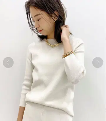 Deuxieme Classe Journey 리브 크루넥 풀오버