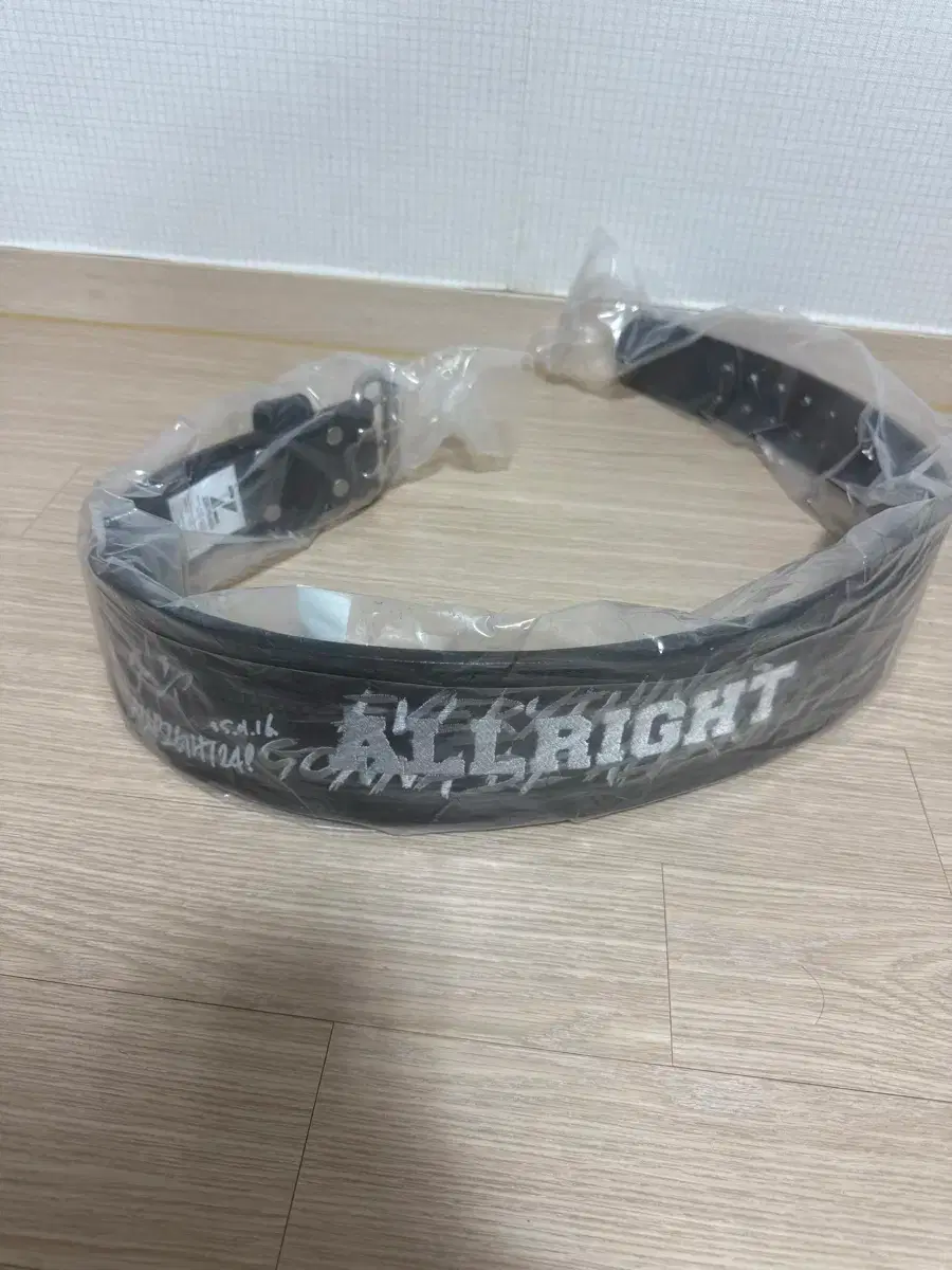 Park Jae-hoon player&#x27;s authentic signature, unopened Ollait belt, LL size