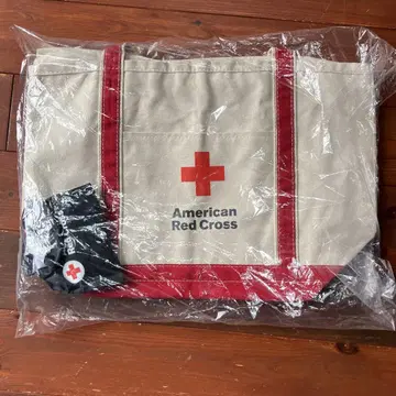 미사용 AMERICAN RED CROSS 토트백