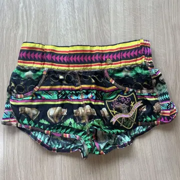 Agua Bendita 동물 패턴 숏팬츠 (M)