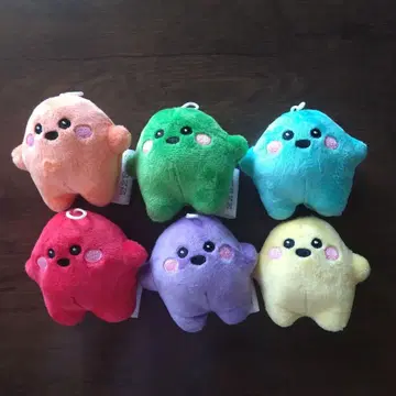 서큘러 봉제 인형 소 모든 색상 세트 독일