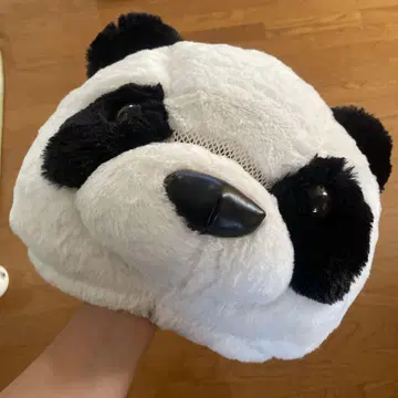팬더 얼굴 모자
