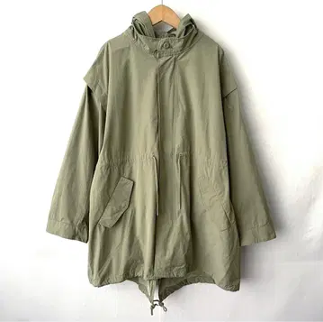 coen 코엔 3WAY 모즈 코트 카키 프리