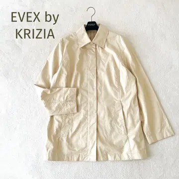 EVEX by KRIZIA 트렌치코트 베이지 빅 사이즈 46