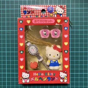 레트로 헬로키티 메르헨랜드 오샤레 세트 1994년 당시 물품