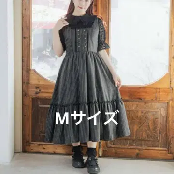 시마무라 아오키 미사코 클래시컬 오버롤 스커트