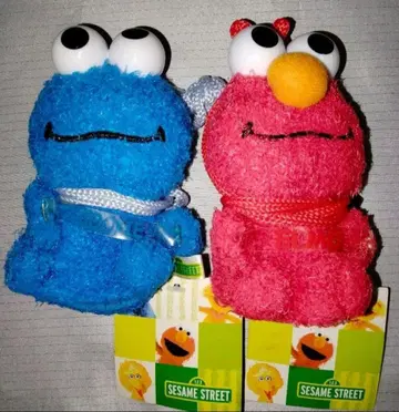 세서미 스트릿 봉제 인형 엘모 쿠키 몬스터 2종