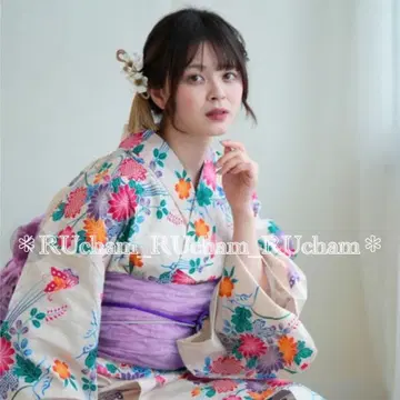 새상품* utatane 우타타네 쇼와 레트로 유카타 유카타 단품