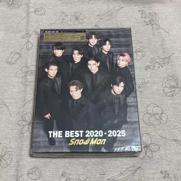 Snow Man THE BEST 초회반 A 2CD+Blu-ray