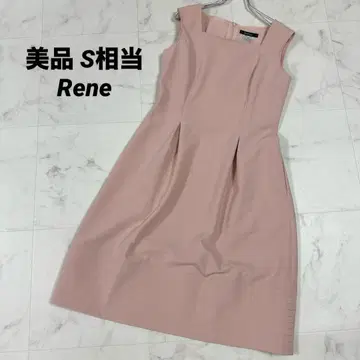 [ 새상품급 ] Rene 루네 basic 슬리브리스 원피스 핑크 S 상당