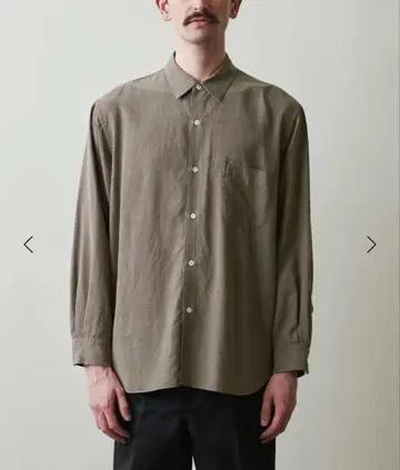 steven alan 슬라브 레귤러 카라 셔츠 LOOSE