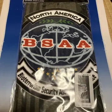 USJ 유니버셜 할로윈 바이오하자드 BSAA 페이스 타월