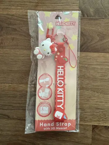 HELLO KITTY 핸드 스트랩 3D 마스코트 포함