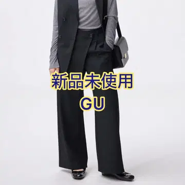 미사용 새상품 GU 랩 슬랙스 Z
