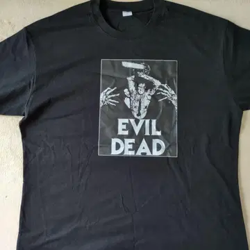 사령의 하라와트 Evil Dead 티셔츠 블랙