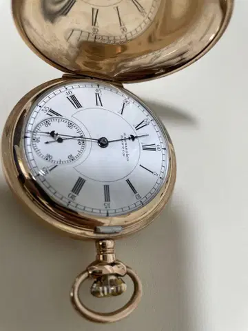 E.Howard & Co. Boston. 회중시계 화이트 다이얼