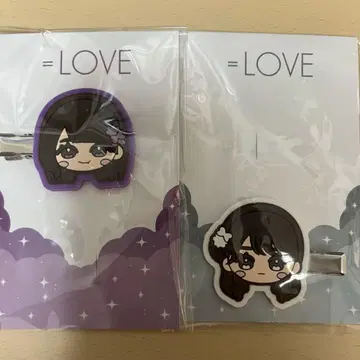 = LOVE 노구치 이오리 사사키 마이카 앞머리 클립