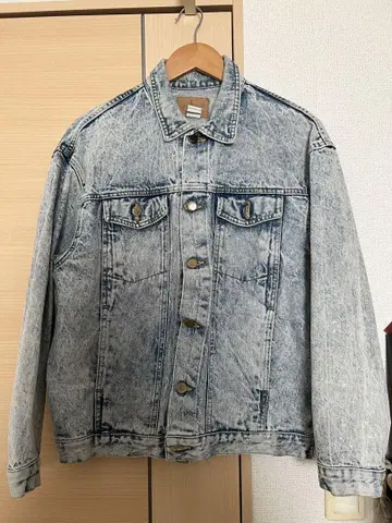 ACTION WEST 라이트 블루 데님 자켓