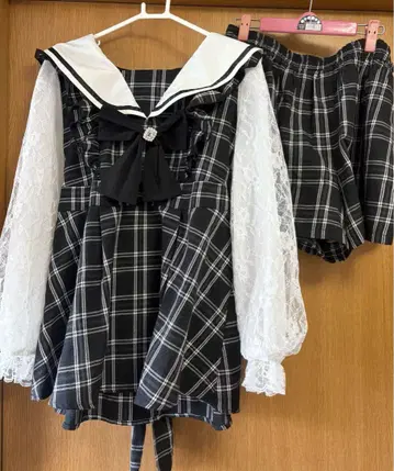 아베일 마조레티 세일러 셋업 3L 긴팔 지뢰계 양산형
