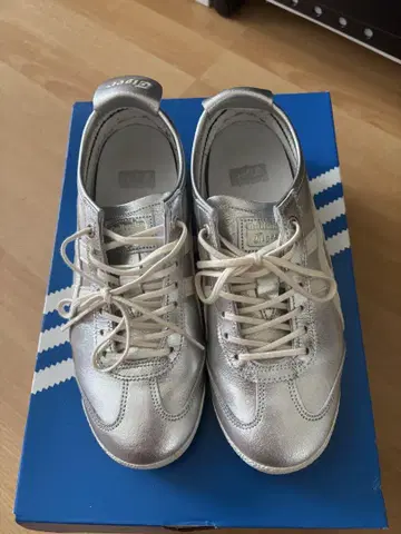 오니츠카타이거 멕시코66 SD 실버 22.5cm