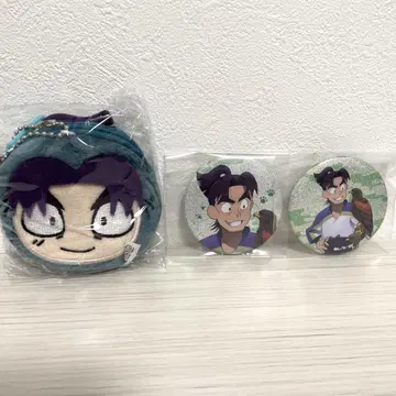 닌타마 란타로 미니 파우치 키링 토부 동물공원 캔뱃지 시오에 분지로
